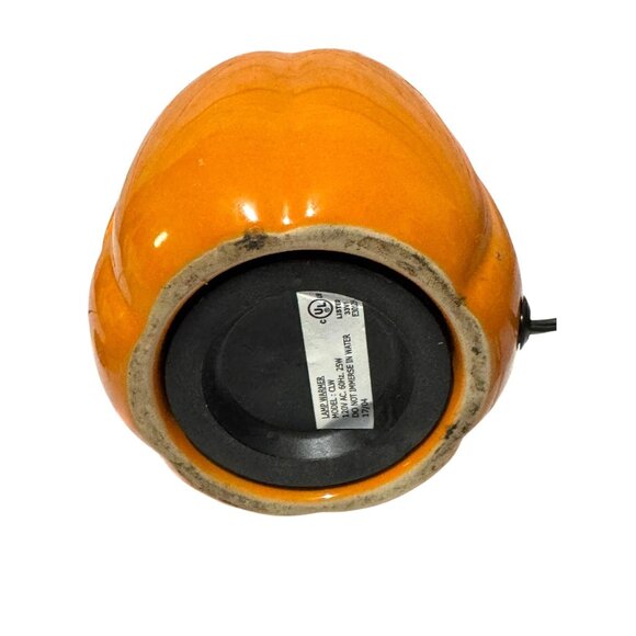 Ceramic Pumpkin Electric Wax Warmer Jack-O-Lantern Design - Picture 7 of 9